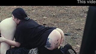 i ate ass and piss at roadside picnic, then got rough face fucking