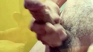 Bisexual Mature Man Masturbates