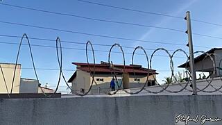 Drii Cordeiro Bent Over Outdoor Sex Machine Play