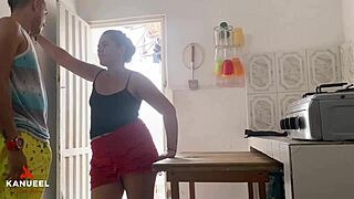 Pretty Latina MILF gets her tight pussy pounded hard