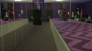 beautiful stripper gets fucked by the cleaning guy in the club