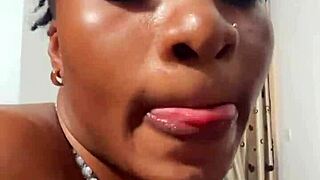 i enjoy naija babe candy's blowjob on monster cock