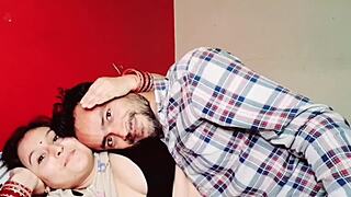 Big Cock Sucked Deeply Down the Throat on a Messy Bed