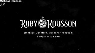 chastity arousal study the final release with ruby rousson