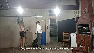 damn! dirty beggar scores big with a hot lady while collecting recyclables