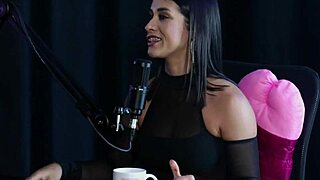 Val Mineirinha Shines in Swing Cast Sheer Red Compilation