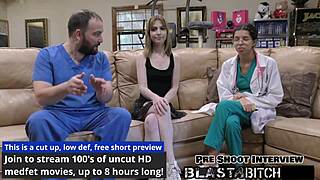 Daisy Beans Pussy Blasted With Cum in Latex Roleplay Backstage