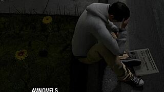 teen feels excitement as clothes are ripped revealing curvy tits