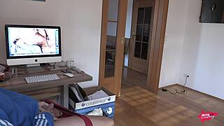 Caught My Roommate Jerking Off, So Fick Mich Now!