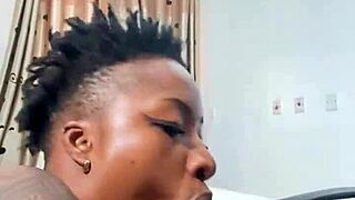 i enjoy naija babe candy's blowjob on monster cock