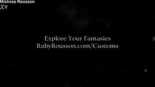 chastity arousal study the final release with ruby rousson