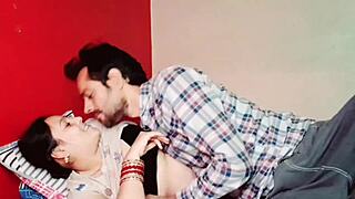 Big Cock Sucked Deeply Down the Throat on a Messy Bed