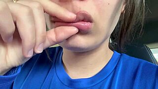 This Latina lover amazed everyone with her wild spitting mouth fetish.