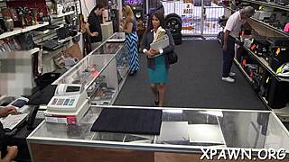 is sex in the shop really happening with horny amateurs