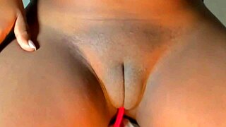 Big tits and a puffy pussy lips homemade video