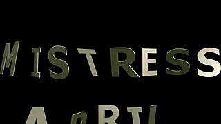 Dominatrix Mistress April Washes Unworthy Slave Brain in Harsh Session