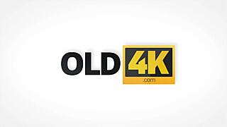 Can this old man teach a young teen the art of bedroom geography with Old4K?