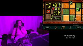 exploring blackmoor manor with long-haired brunette in part four