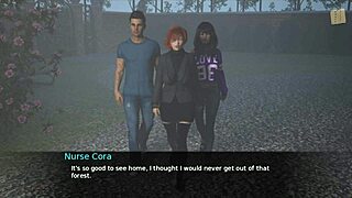 Dusklight manor features a cute curvy character in an outfit