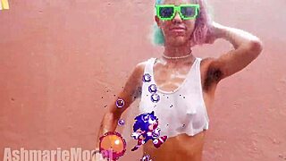 A Very Hairy Carwash Putimoda!!