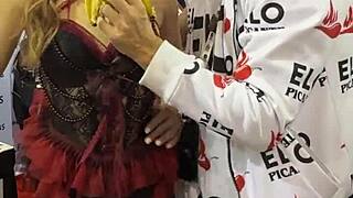 katie kush acepts podcast challenges with big tits