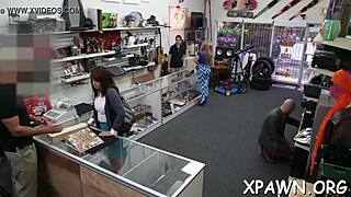 is sex in the shop really happening with horny amateurs