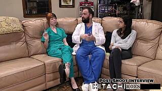 Lesbian Gets Mandatory Hitachi Orgasms Pov Version Ditria Rose