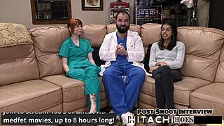 Lesbian Gets Mandatory Hitachi Orgasms Pov Version Ditria Rose