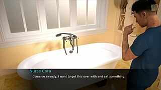 Dusklight manor features a cute curvy character in an outfit