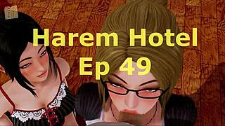 harem hotel 49 in sexy game.
