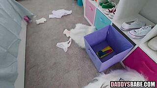 Taboo sex with cosplaying step daughter.