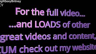 the southern belle bj queen - big n sexy britney plays cupid - sexy cosplay blowjob deepthroat facefuck and facial - 1-minute nsfw teaser video