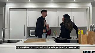 Holy crap, big ass Latina milf Colombiana fucked by boyfriend’s friend at home!