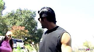 curvy milf rachel solari picked up for casting fuck oops