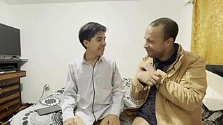 A shy amateur faced a wild encounter with his bold companion on a quiet afternoon.