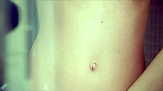 Feeling sensual with tight teen solo play