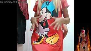 Hot Milf Showing Pussy and Ass in Fitting Room