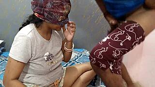 Young Bhabhi Serves Boobs Juice in Heat! Desi Hindi Audio Sex Sizzles!