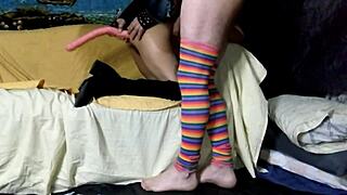 Hot Latina wife and boyfriend in kinky roleplay action