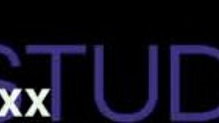 British blonde nurse edged by huge machine in lingerie