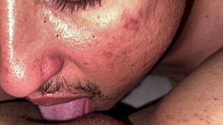 delicious stepmother sucks stepson cock in real homemade tight pussy play.