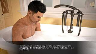 Dusklight manor features a cute curvy character in an outfit