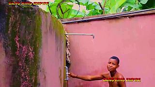 Milf deepthroats big cock in bathroom