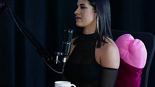 Val Mineirinha Shines in Swing Cast Sheer Red Compilation