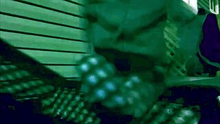 Time Lapse Stop Frame Stretch Against Steps At Night