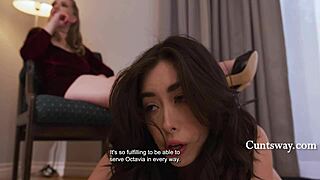 Hell Yeah! I Became Her Furniture - Chloe Surreal & Octavia Red Cuntsway