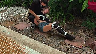 yo, this park beauty got all tangled up real nice