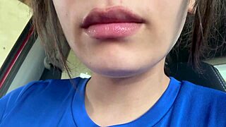 This Latina lover amazed everyone with her wild spitting mouth fetish.