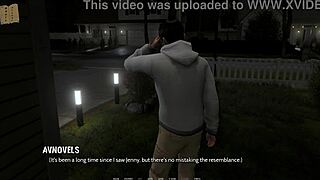 teen feels excitement as clothes are ripped revealing curvy tits