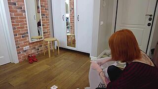 Redhead Teen’s Tight Pussy Pounded by Step Daddy